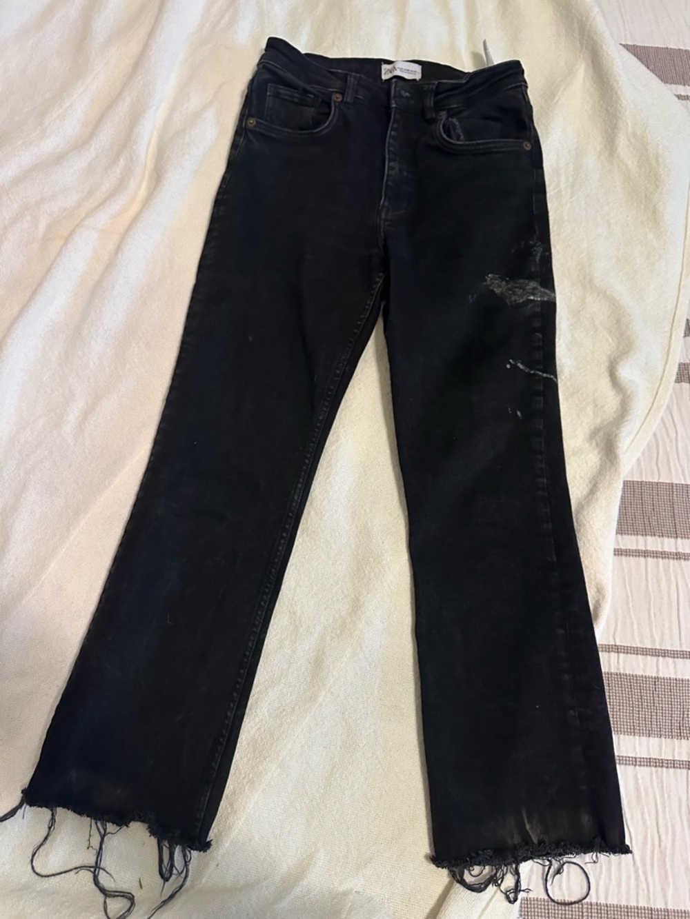 Zara Black Denim Jeans